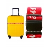 Pas zabezpieczający do bagażu walizki klamra LUGGAGE BELT 5x180cm CZERWONY