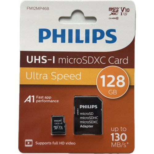 Karta microSD Adapter UHS-I micro SDXC Ultra Speed130 MB/s FM12MP46B 128 GB