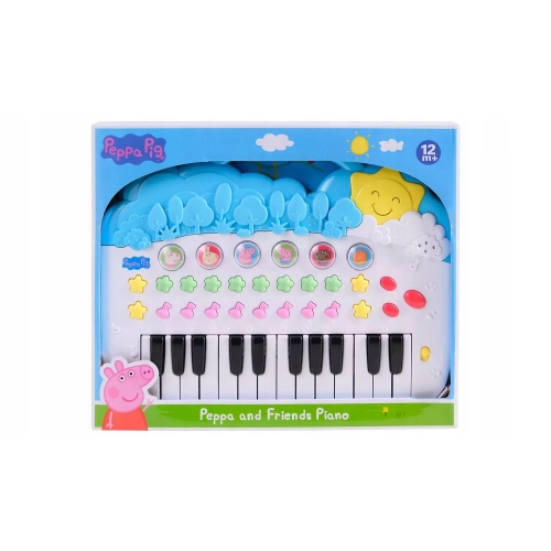 Pianinko Interaktywne dla Dzieci Piosenki Melodie Peppa Pig Friends 12m+