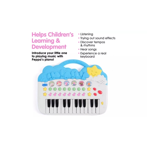 Pianinko Interaktywne dla Dzieci Piosenki Melodie Peppa Pig Friends 12m+