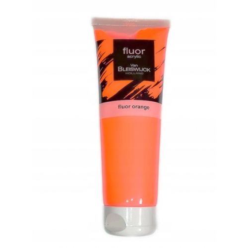 NEONOWA Farba AKRYLOWA Van Bleiswijck FluorORANGE 250ml POMARAŃCZOWA
