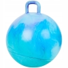PIŁKA DO SKAKANIA SKACZĄCA Z UCHWYTEM ĆWICZENIA ZABAWA Chmurka Blue 45 CM