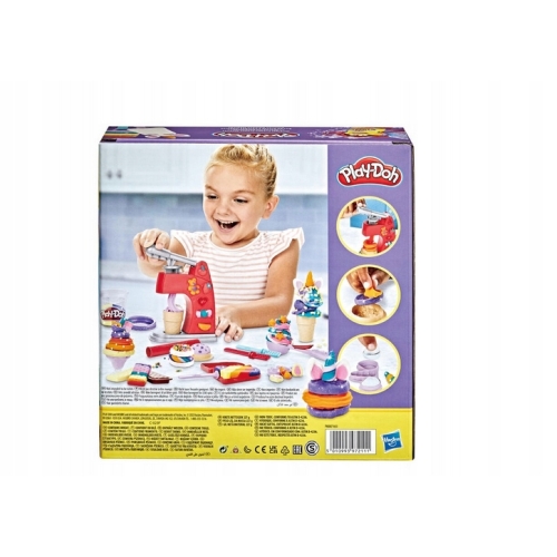 Magiczna Lodziarnia PlayDoh Unicorn 4 Foremki duży zestaw dzieci Prezent 3+