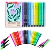 Pisaki Markery Pędzelkowe Cienkopisy BRUSH PENS 1-5 mm 24 szt w Etui Avec