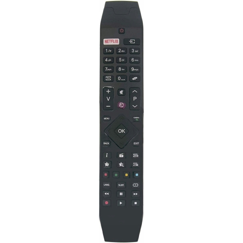 Pilot uniwersalny zamiennik TV HITACHI model RC49141 NETFLIX czarny
