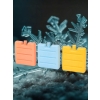 Wkład chłodzący chłodziwo lodówka biwak piknik kolorowy plastik 3 x 60 ml
