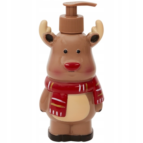 MYDŁO W PŁYNIE MYDEŁKO ŚWIĄTECZNE Z DOZOWNIKIEM ŻEL DO RĄK 300ml RENIFER