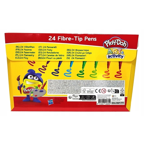 Zestaw flamastrów mazaków zmywalnych Play-Doh Art & activity 24 kolory