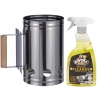 KOMIN DO ROZPALANIA GRILLA STARTER UCHWYT + PŁYN CZYSZCZĄCY BIG JEFF 750ML