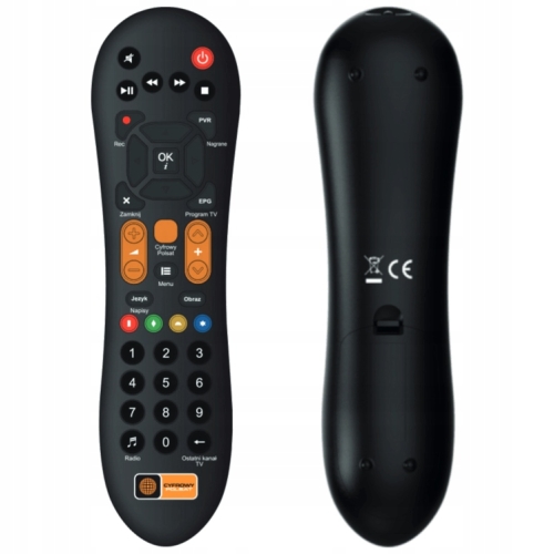 ORYGINALNY PILOT DEKODER CYFROWY POLSAT BOX HD-5500 HD-6000 HD-7000 HD-8000