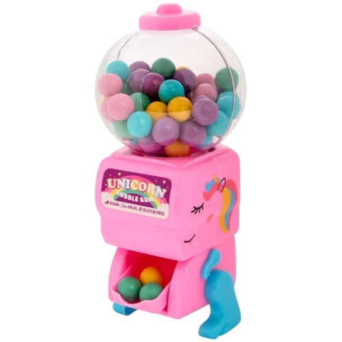 DYSTRYBUTOR DOZOWNIK AUTOMAT 120 gram GUM DO ŻUCIA GUMA BALONOWA różowy