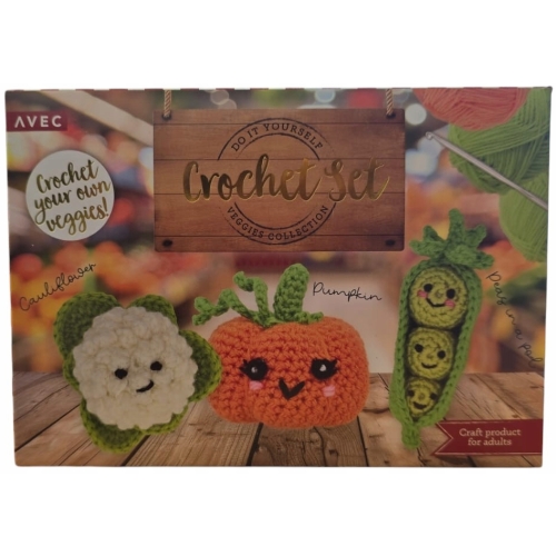 ZESTAW DO SZYDEŁKOWANIA SZYDEŁKO NICI IGŁA OWOCE WIŚNIA SMOCZY OWOC ANANAS