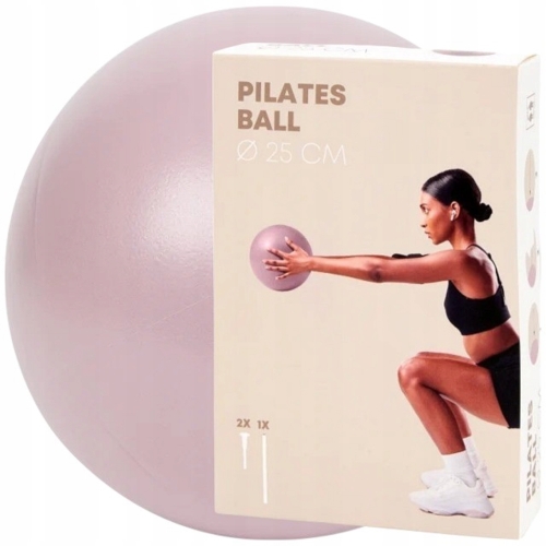 Piłka do pilatesu fitness gimnastyczna nadmuchiwana rechabilitacyjna 25 cm