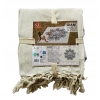 Koc Plażowy XXL 100% Bawełna KWIAT LOTOSU GIANT BEACH BLANKET 200x200 CM