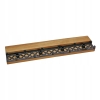 Krawędź kant do płytki tarasowej drewno Akacja 30 x 7 cm brąz Hard Head x 4