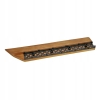 Krawędź kant do płytki tarasowej drewno Akacja 37 x 7 cm brąz Hard Head x 4