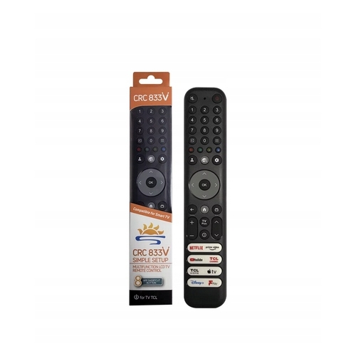 Pilot uniwersalny zamiennik TCL LED LCD TV NETFLIX RC902V RC901 CRC833V