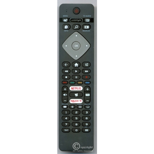 Pilot uniwersalny zamiennik PHILIPS LED LCD TV NETFLIX SMART TV CRC2507V