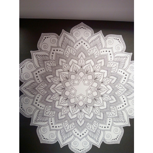 Antystresowa Kolorowanka Malowanka z brokatem 24 szt. MAGIC MANDALA GLITTER