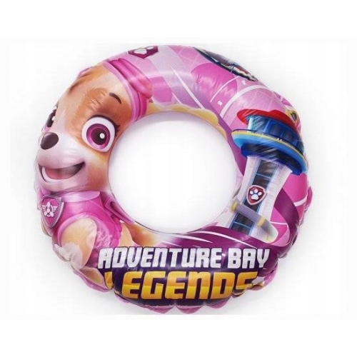 Kółko do nauki pływania ratunkowe bajka PAW PATROL Wesoła SKYE! Różowe