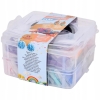 GLINKA MODELINA TERMOUTWARDZALNA POLIMEROWA RÓŻNE AKCESORIA 36x20g 131 ele