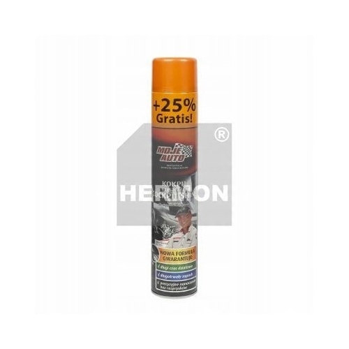 SPRAY AREOZOL DO CZYSZCZENIA KOKPITU COCKPIT SHINE BLACK Moje Auto 750ml
