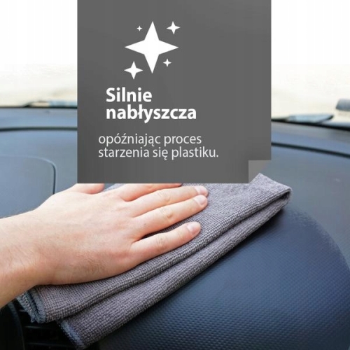 SPRAY AREOZOL DO CZYSZCZENIA KOKPITU COCKPIT SHINE BLACK Moje Auto 750ml