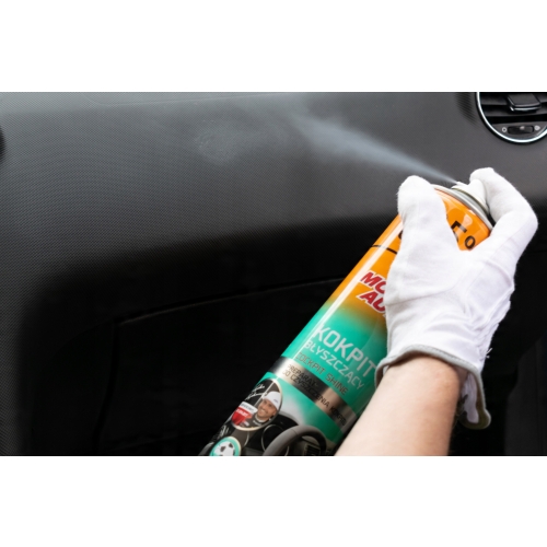 SPRAY AREOZOL DO CZYSZCZENIA KOKPITU COCKPIT SHINE SPORT Moje Auto 750ml