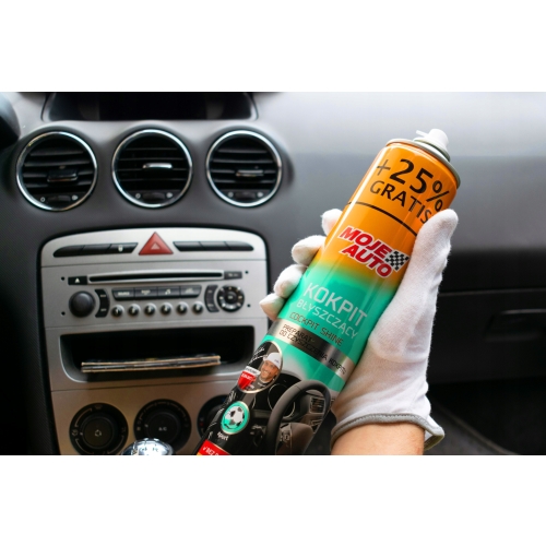 SPRAY AREOZOL DO CZYSZCZENIA KOKPITU COCKPIT SHINE SPORT Moje Auto 750ml