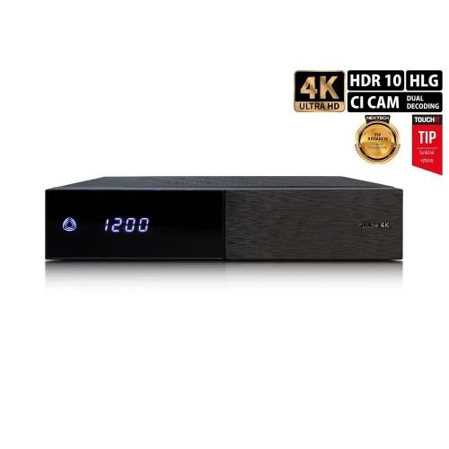DEKODER AB PULSE 4K COMBO Tuner Sat + Naziemny Kablowy DVB-S2X + DVB-T2/C