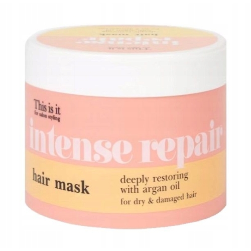 Maska do włosów This is it Intense Repair Intensywna naprawa Argan 300 ml