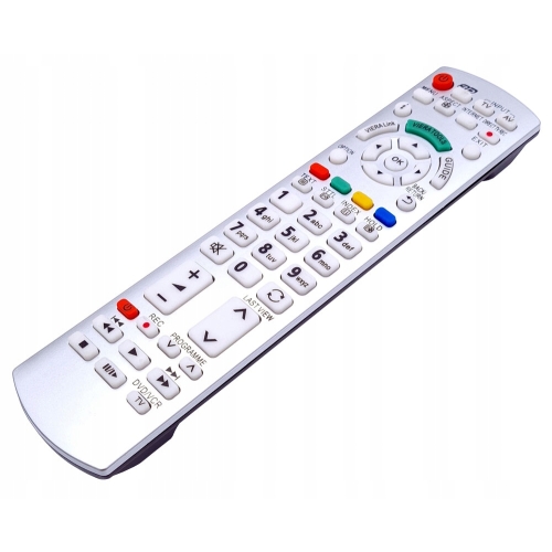 Pilot uniwersalny zamiennik Panasonic TV LED LCD Srebrny PA-045 RM-D1170