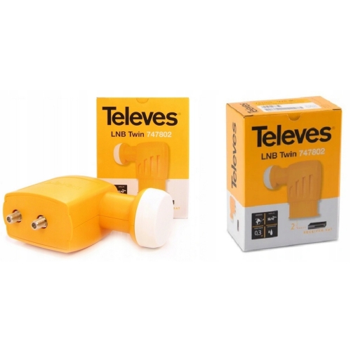 Konwerter WIDEBAND UK profesjonalny DUAL SKY EL020 EL021 EL022 EL023 LNB1