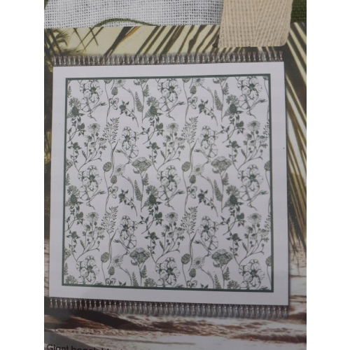 BAWEŁNIANY KOC NARZUTA RĘCZNIK PLAŻOWY DUŻY na wakacje XXL 200x200 cm 722