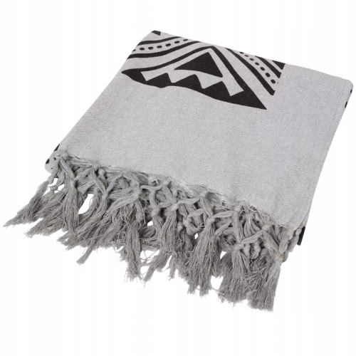 BAWEŁNIANY KOC NARZUTA RĘCZNIK PLAŻOWY DUŻY na wakacje XXL 200x200 cm 722