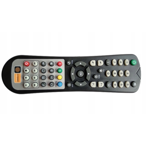 Pilot oryginalny Cyfrowy Polsat Box do dekodera model ESI-88 czarnosrebrny