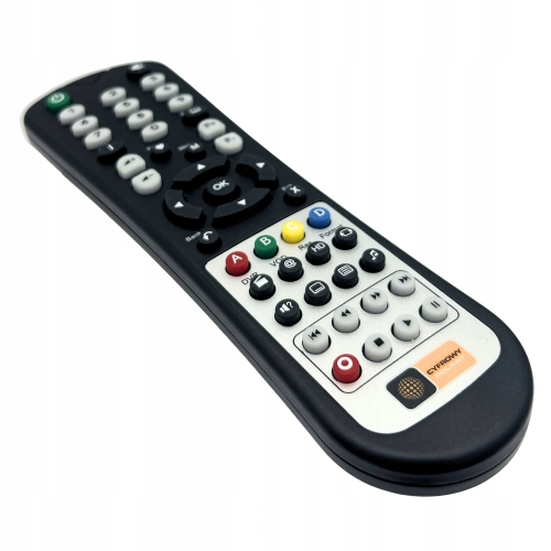 Pilot oryginalny Cyfrowy Polsat Box do dekodera model ESI-88 czarnosrebrny