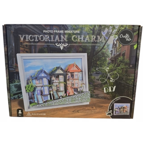 Miniaturowa ramka na zdjęcia 3d oświetlenie LED Crafts & Co VICTORIAN CHARM
