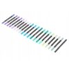 MAZAKI PISAKI MARKERY FLAMASTRY TWINMARKERS WATER GLITTER 71-120 20 SZTUK