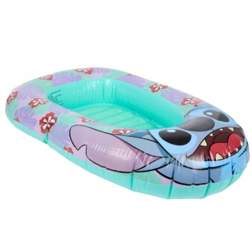 DMUCHANY PONTON MATERAC ŁÓDKA DO PŁYWANIA DISNEY STITCH DLA DZIECI 3-6 LAT
