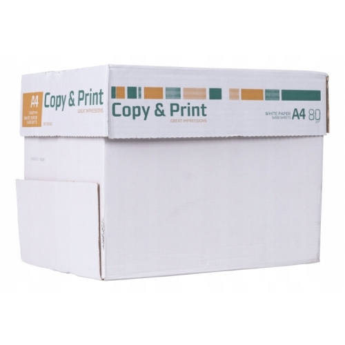 PAPIER BIUROWY KSERO Copy&Print A4 500 ARKUSZY 80 G/M2 BIAŁY GRUBY