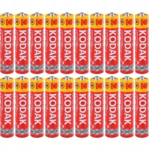 Bateria cynkowo-węglowa Kodak do pilotów gruby paluszek AA (R6) 20 sztuk