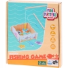 Drewniany Zestaw do Łowienia Rybek Dla Dzieci Gra Zręcznościowa REKIN 18m+