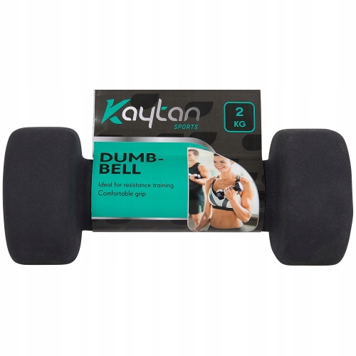 Odważnik Ciężarek Hantla Hantel 2KG DO SIŁOWNI DOMOWEJ FITNESS DUMBBELL