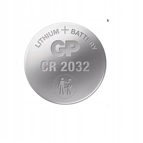 Bateria litowa pastylka 3V Lithium DL2032 firma GP CR2032 Blister 5 sztuk