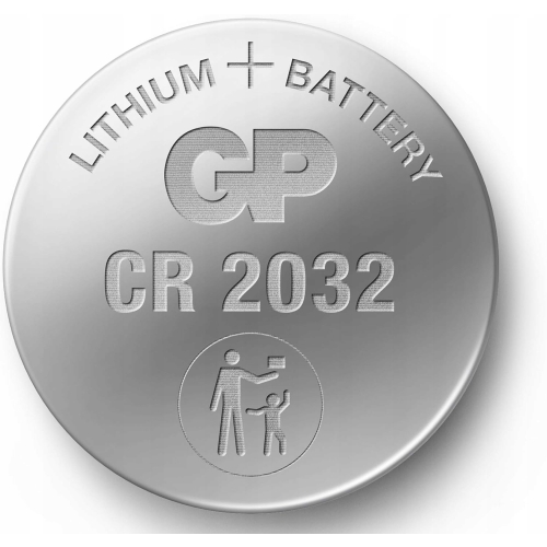 Bateria litowa pastylka 3V Lithium DL2032 firma GP CR2032 Blister 5 sztuk