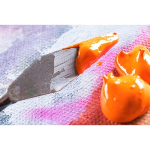 Szpachelki malarskie noże do farb ZYGZAK SKROBAK WACHLARZ ROMBY MIX 8 SZTUK