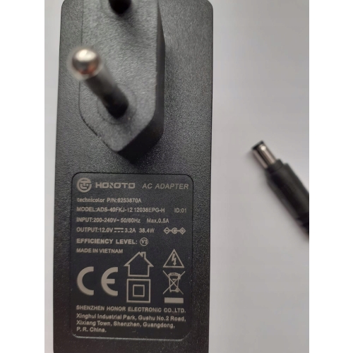 ZASILACZ ADS-40FKJ-12 12V 3,2A 38,4WDEKODERY SATELITARNE SPRZĘT RTY MOCNY