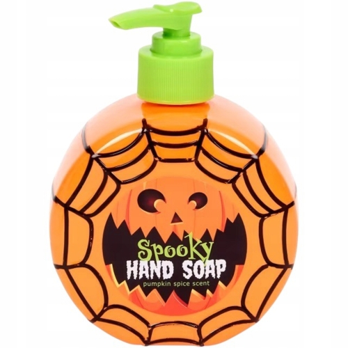 Mydło do rąk dla dzieci Halloween Wegańskie 400 ml z pompka DYNIA SPOOKY