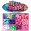 Gumki XXL do tworzenia bransoletek LOOM BANDS 180 ELEMENTÓW + AKCESORIA 56